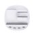 Wall Mounted White Key Storage Organizer with Multi-compartment Design