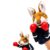 Wancool Boxing Kangaroo Hand Puppet Soft Plush with Red Boxing Gloves