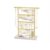 WANGHAI2024M Jewelry Rack 4 – Tier Jewelry Organizer with Wooden Base Earring Necklace Display Stand