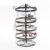 WANGHAI2024M Jewelry Rack Metal Rotating Jewelry Organizer Stand for Earrings Necklaces Space-Saving Desktop