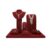 WANGHAI2024M Jewelry Rack Microfiber Jewelry Display Stand Set for Necklaces Bracelet Earrings