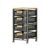 WanKaMom Kitchen Cart, Metal Wire Rolling Organizer with Pull-Out Baskets & 360° Lockable Wheels, Fast Assembly Multi-Room Storage Solution