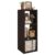 WannabeMyself【2026 Wooden Thick Frame】 3 Cube Storage Organizer with Anti-Tipping Kits, Reversible Open Back Book Shelf,Bookcase for Living Room,Bedroom,Entrance Hall,Office,11.6×36.3×13.1,Chocolate