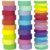 WAPETASHI Washi Tape Set – 40 Rolls, 2 Sizes Rainbow Decorative Tape for Journaling & Scrapbooking