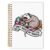 WASGBE Possum Opossum Gifts Spiral Notebook Journal 5.5×8.3