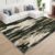 Washable 3×5 Modern Abstract Area Rug for Living Room, Camouflage Pattern Rugs, Low Pile Soft Indoor Floor Carpet with Non-Slip Backing for Bedroom Dining Room Kids Nursery Classroom Play Room