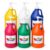 Washable Paint for Kids, Made in USA, 6-Color Half Gallon Bottles with Pumps, Non-Toxic Classroom Paint, Bulk School Paint for Preschool, Daycare & Arts and Crafts