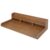 Washer Dryer Countertop with Non-slip Pads, Laundry Wood Shelf Topper with Edge, 54″ Width X 27.5″ Depth Double Layer Organizer for Washer and Dryer Laundry Hamper Counter Storage Organization(WALNUT)