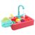 Wash Toy Kitchen Toy Sink Playhouse Dishwasher Playing with Running Water Role-Playing Kitchen Sink with Running Water