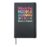 Watch Out Middle School Here I Come First Day of School Hardcover Journal, Black