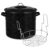 Water Bath Canner 21.5 Quart, Canning Pot with Rack and Lid, Enamel Stock Pot for Home Canning, Large Canner Cooker for Preserving Fruits, Vegetables and Canning Jars