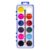 Watercolor Paint Set 36 Pack, 12 Colors Washable Watercolor Paint Bulk, Water Color Paint with Brushes，Ideal for Party Favors, Back to School Supplies, Art Activities & Classroom Prizes