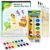 Watercolor Paint Set for Kids 16 vivid Watercolor Paint Mixing Palette, Paper Pad and 8 Brushes, Water Color Painting Kids and Adult Beginner Supplies Gifting Bundle