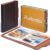 Watercolor Sketchbook A5 (8.3″ x 5.8″), 24 Sheets 100% Cotton Hot Press 300GSM 140LB, Refillable Paper with Dual-Sided Consistent Texture, for Watercolor, Gouache, Acrylic & Mixed Media