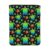 Watercolor Turtle Black Book Cover Case for Women