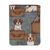 Waterproof Book Sleeve with Zipper & Front Pocket Book Cover Protector