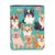 Waterproof Book Sleeve with Zipper & Front Pocket Book Cover Protector