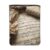 Waterproof Book Sleeve with Zipper & Front Pocket Book Cover Protector