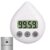 Waterproof Count Up Timer, Compact Display, Mini Time Tracker