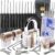 Waterproof Laminated Wide Long Shackle Keyed Alike Padlocks Set, Heavy Duty Pick 1-9/16″ Steel Anti-Rust Locks, Multi-Purpose Picking Outdoor Security Lock Kit for Gate, Toolbox, Fence, Storage