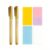 Waterproof Self-Adhesive Name Labels, Colorful Writable Stickers with 2 Gold Pens, for Student Organization and Naming (Colorful（Extra‑Large 40pcs）)