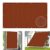 Waterproof Shade sail Outdoor Garden Patio Awning Canopy 1.8 x 4 m Rectangle Water Repellent Pergola Cover for Sun Protection Rust Red Balcony Canopy with Fixing Kit and Free Rope Ideal for