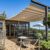 Waterproof Shade sail Retractable Garden Shade Sail with Fixing Kit Waterproof Sunblock Canopy for Terrace Pergola Outdoor 1.5x4m/4.92x13ft