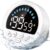Waterproof Shower Timer for Bathroom Kitchen with Countdown Count-up, White