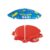 Water Sand Table with Umbrella 2-in-1,Ladybug