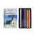 Water Soluble Coloured Pencils Set 10 Colour Iron Box for Art Painting