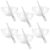 WATIIFUFU 12pcs Facial Mask Mixing Bowl Set with Mud Mask Brush Easy to Carry for Home Spa and Skincare Application