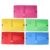 WATIIFUFU File Holders with Colorful Folding 5pcs Plastic Document Storage Boxes Portable File Organizer for Pp Material Random Study Room for Magazine and Stationery
