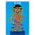 WATINC Body Parts Felt Story Board Set – 35Pcs Flannel Teaching Kit (Brown)