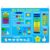WATINC My First Daily Calendar Felt-Board – 3.5Ft 70Pcs Learning Play Kit