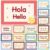 WATINC Spanish Words Phrases Poster – 16pcs Spanish Posters Set Classroom Decorations, Preschool Bilingual Study Learning Materials Teacher Supplies, Educational Language Bulletin Board (Colorful)
