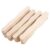 Wavy Fan Handles Craft Sticks 120pcs Wooden for Weddings