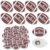 Wavyknot 50 Pcs Football Enamel Pins Sports Lapel Pins 1.57″ Crown Football Buttons Sports Ball Lapel Pin Bulk for Fall Events Back to School Homecoming Party Team Supplies
