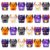 Waybla 24 Pack Halloween Party Favors Axolotl Slow Rising Squishy Toys, 6 Styles Cute Stress Relief Toys, Trick or Treat Bag Fillers, Classroom Prizes, Pinata Stuffers, Goodie Bag Toys for Kids