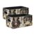 WDdZzyy Y2k Samurai Cat Japanese Storage Boxes Cube Organizer 2 Pack Clothes Organizers and Storage for Shelves, Closet