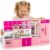Wdebay 5 in 1 Kids Kitchen Playset Toys with Light & Sound for 3+ Year Old