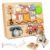 Wdmiya Montessori Busy Board for Toddlers 2-4, Fire Truck Activity Board