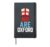 We Are Oxford England Flag Sports Hardcover Journal, Black
