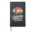 Weekend ridge adventure trail running dog mom Hardcover Journal, Black