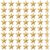 Weekgrat 100 Pcs Gold Star Push Pins for Bulletin Board