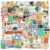 Weekgrat 300 Pcs Back to School Stickers: Multicolor Cartoon Bubble Stickers for Scrapbook, Waterproof Vinyl Stickers for School Supplies, Classroom Decorations