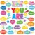 Weekgrat 45pcs Bulletin Board Set Motivational Posters Classroom Mirror Growth Mindset Decor Positive Affirmations Accents Cutouts for School Office Home Teacher Wall(Colorful)
