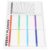 Weekly Dry Erase Whiteboard Calendar PVC Adhesive Wall Sticker