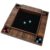 WE Games Shut the Box Wooden Board Game – Classic 4 Player Table Top Math Dice Game, Walnut Stained Wood, 8.5 inch Travel Size, 10 Numbers, for Families and Adults