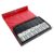 WE Games Two-Toned Black & White Double 6 Dominoes with Spinners – Ideal Size, Vintage Style Case, Family and Adult Board Games
