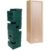 WE Games Wooden Block Stacking Party Game for Adults, Tumble Tower Wedding Guest Book Alternative, Tabletop Games, Includes Storage Case, 12 inches